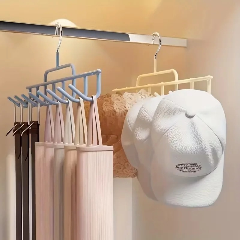 Baseball Cap Fitted - 1個入り 新品 ハットラック Instagram風 キャップオーガナイザー 吊り下げフック付き、背の高いキャップ8個収納可能