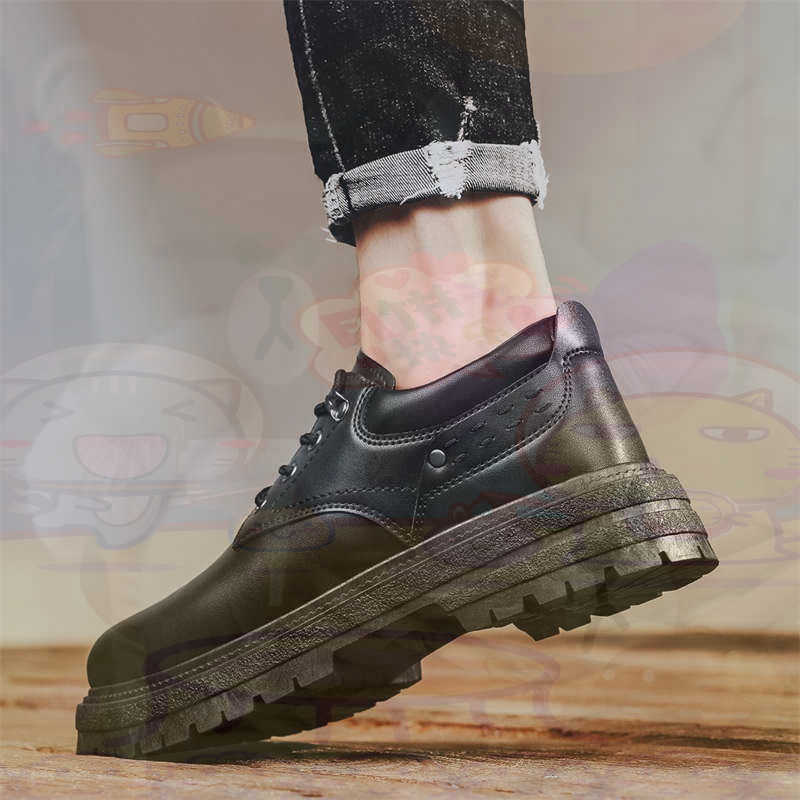 Street Fashion Uk - ダーク天然皮革ファッショントレーナーテニスメンズスニーカーファッション紳士靴品質スニーカースポーツ低価格健康