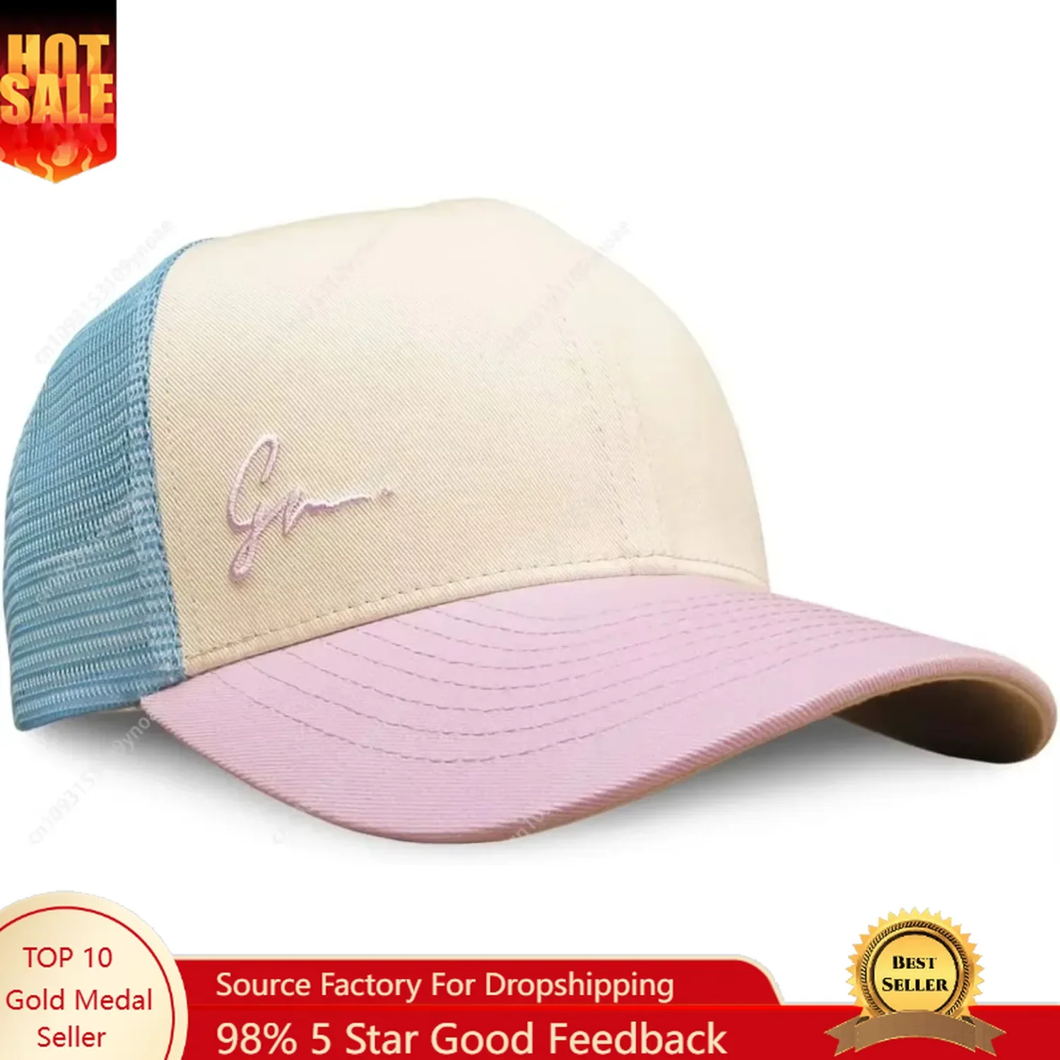 Baseball Cap Fitted - グレースフォリービーチトラッカーハット野球帽夏刺繍綿男性女性アウトドア活動お父さん帽子ユニセックスフィット調整可能