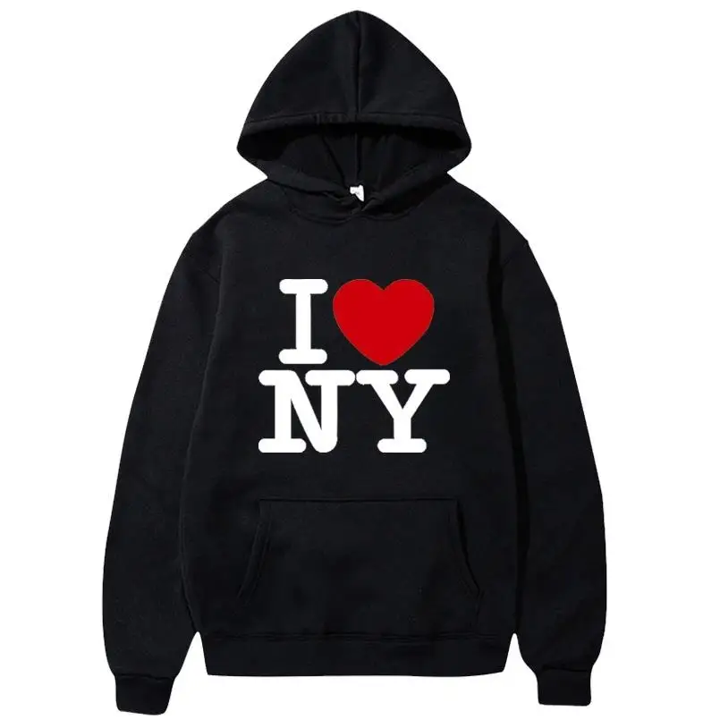 Women's I Love New Yorkプリントパーカ - Street Fashion Of New York のレビューと価格