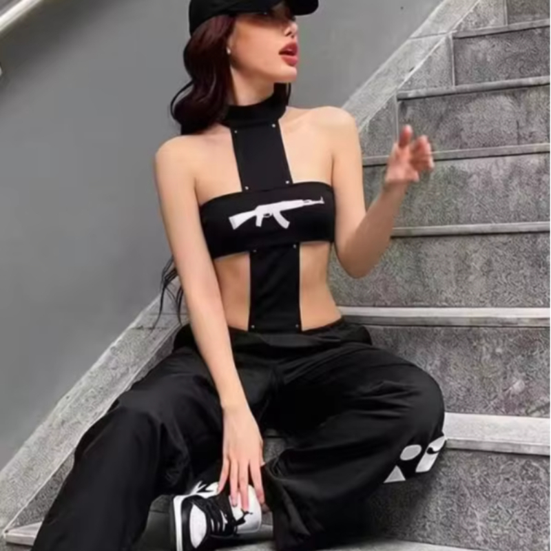 セクシーなY2Kストリートウェア、ファッショナブルなパンクガ - Girl Fashion Street のレビューと価格