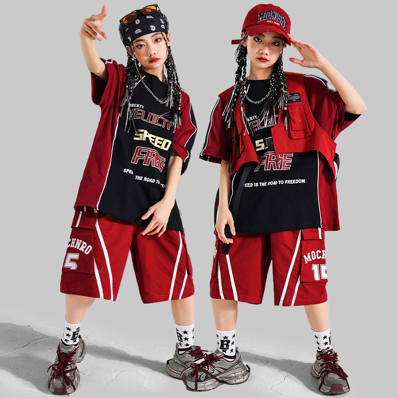 十代のファッションヒップホップジャズダンス衣装 Tシャツショ - Girl Fashion Street のレビューと価格