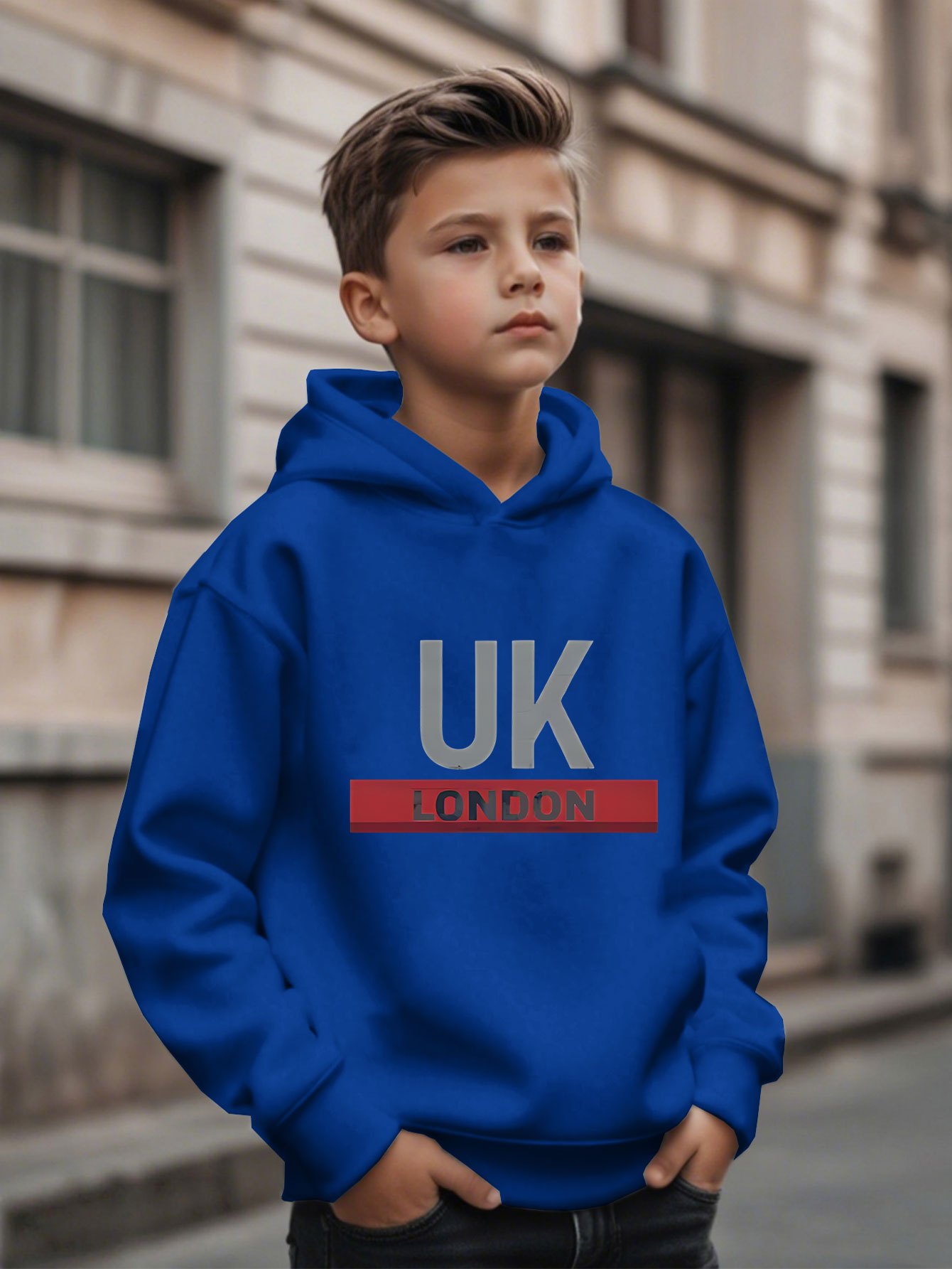 イギリス・ロンドン製プリントフーディー、男の子向けファッショ - Street Fashion Uk のレビューと価格