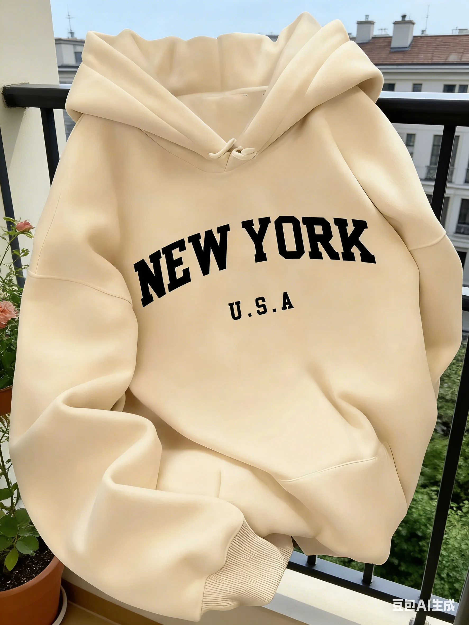 フード付きスウェット 女性用 カジュアルカット ニューヨーク - Street Fashion Of New York のレビューと価格