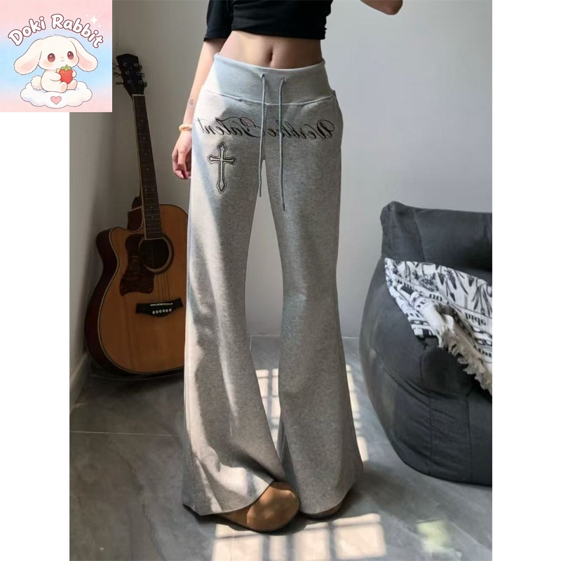 韓国ファッション ハイストリート クロス柄プリント フレア  - Korean Street Fashion Female のレビューと価格
