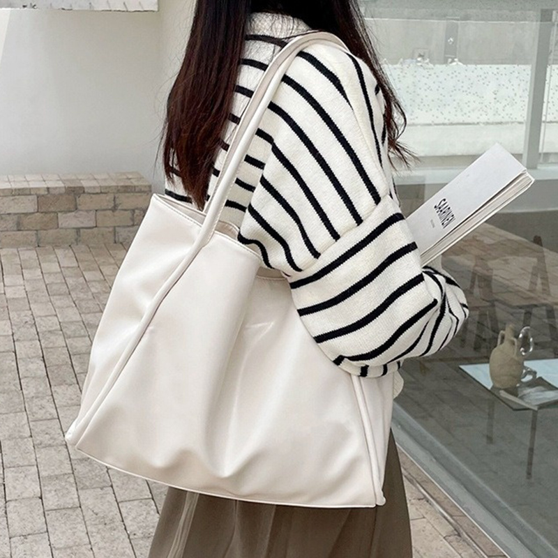 2026 女性新ヴィンテージショルダーバッグ女性の仕事通勤大 - Korean Street Fashion Female のレビューと価格