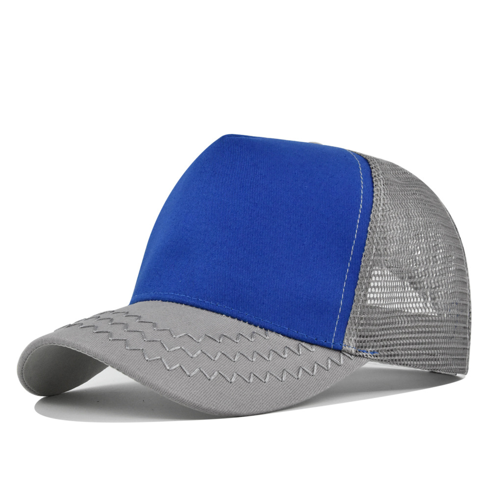 カスタムプリントロゴ入り無地ハードトップ5ピース野球帽 メン - Baseball Cap Fitted のレビューと価格
