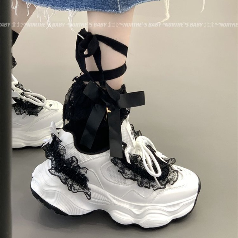 戦士オリジナルブランド不格好なスニーカー女の子のための Y2 - Girl Fashion Street のレビューと価格