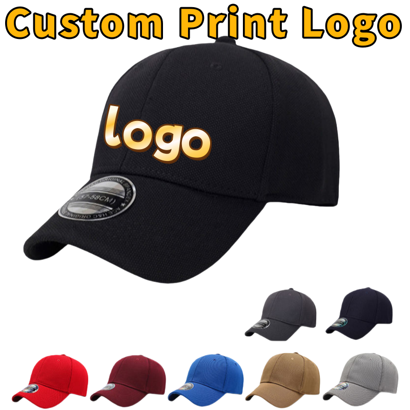 カスタムプリントロゴ入り、完全密閉型メンズクールでハンサムな - Baseball Cap Fitted のレビューと価格