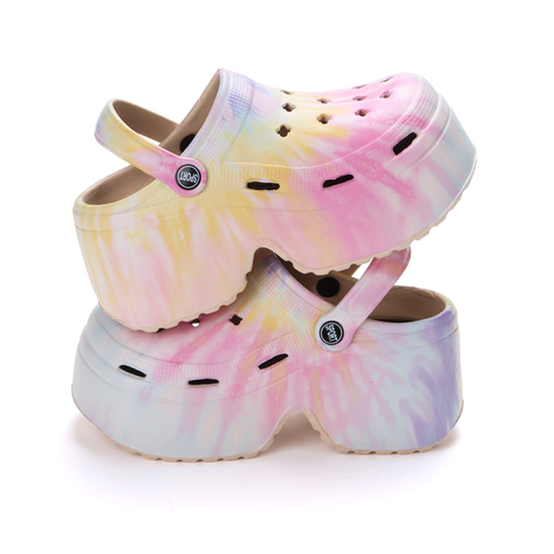 女性のためのヒョウ柄の厚底サンダル,つま先の開いた靴,ハイヒ - Girl Fashion Street のレビューと価格