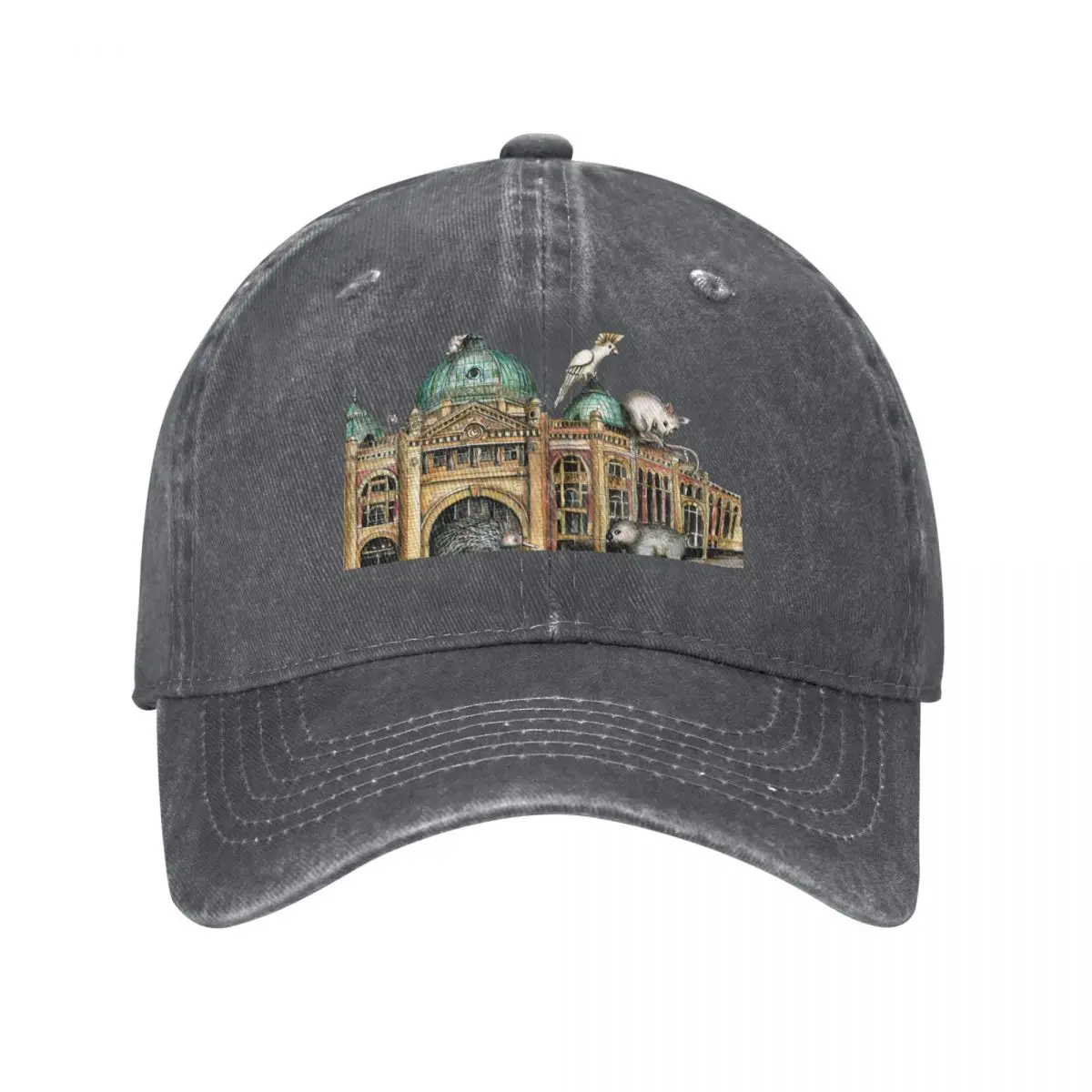 フリンダースストリートステーションメルボルン野球帽ボブルハッ - Street Fashion Melbourne のレビューと価格